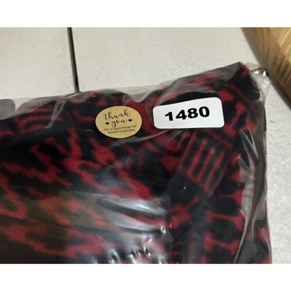 Chaps Ralph Lauren Southwest Aztec Fleece Sweater Vest Women’s 2XL XXL Red Black - Picture 7 of 7